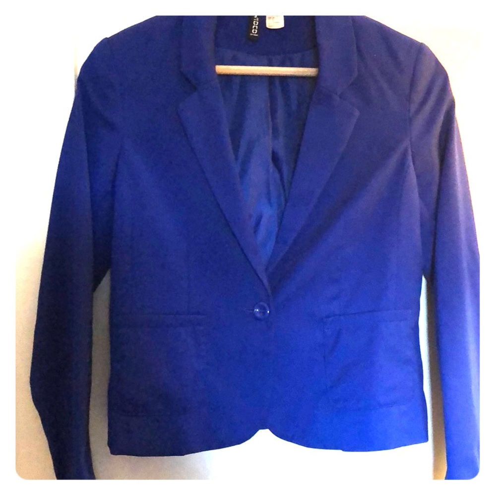 Blue blazer